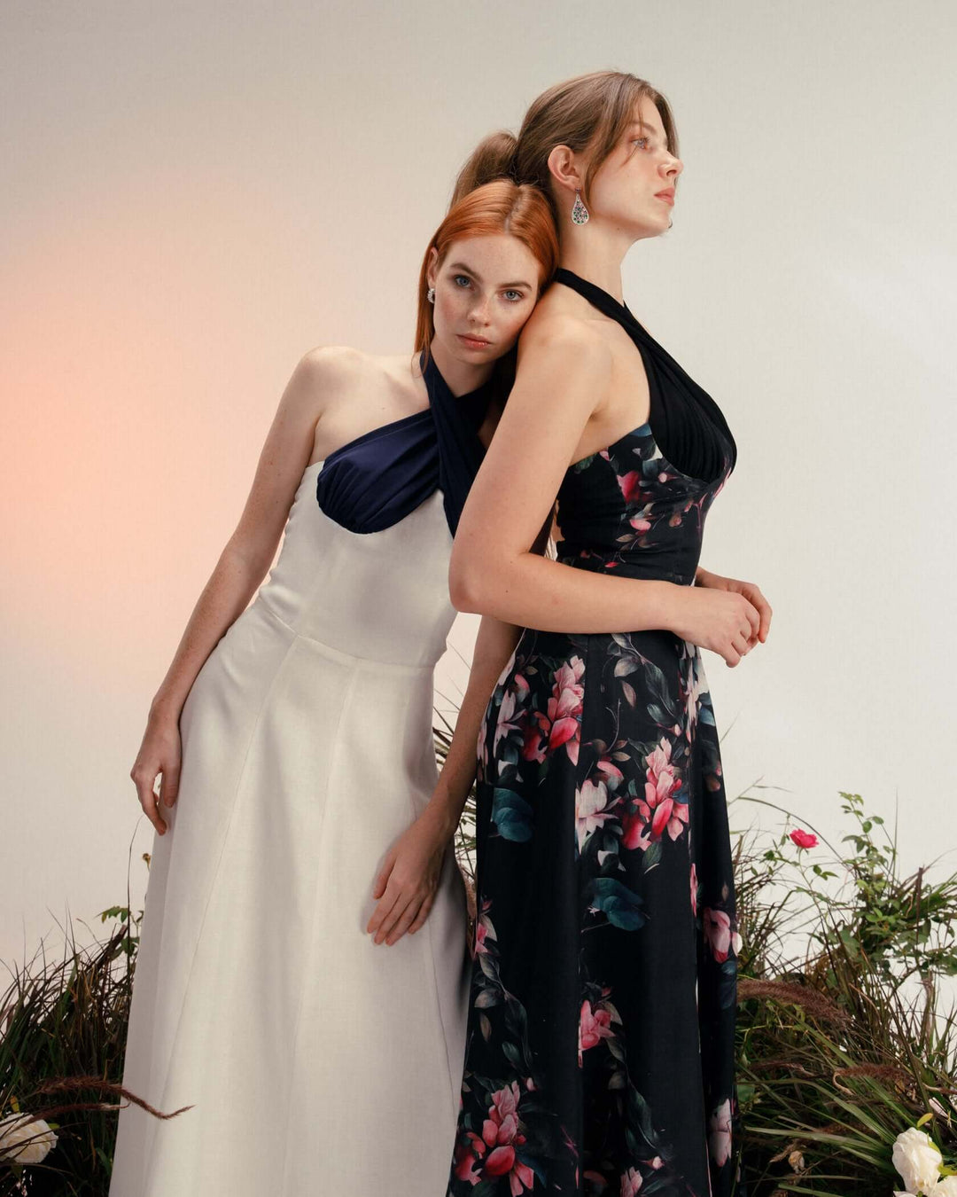 فستان بيلي الكتاني المزهر