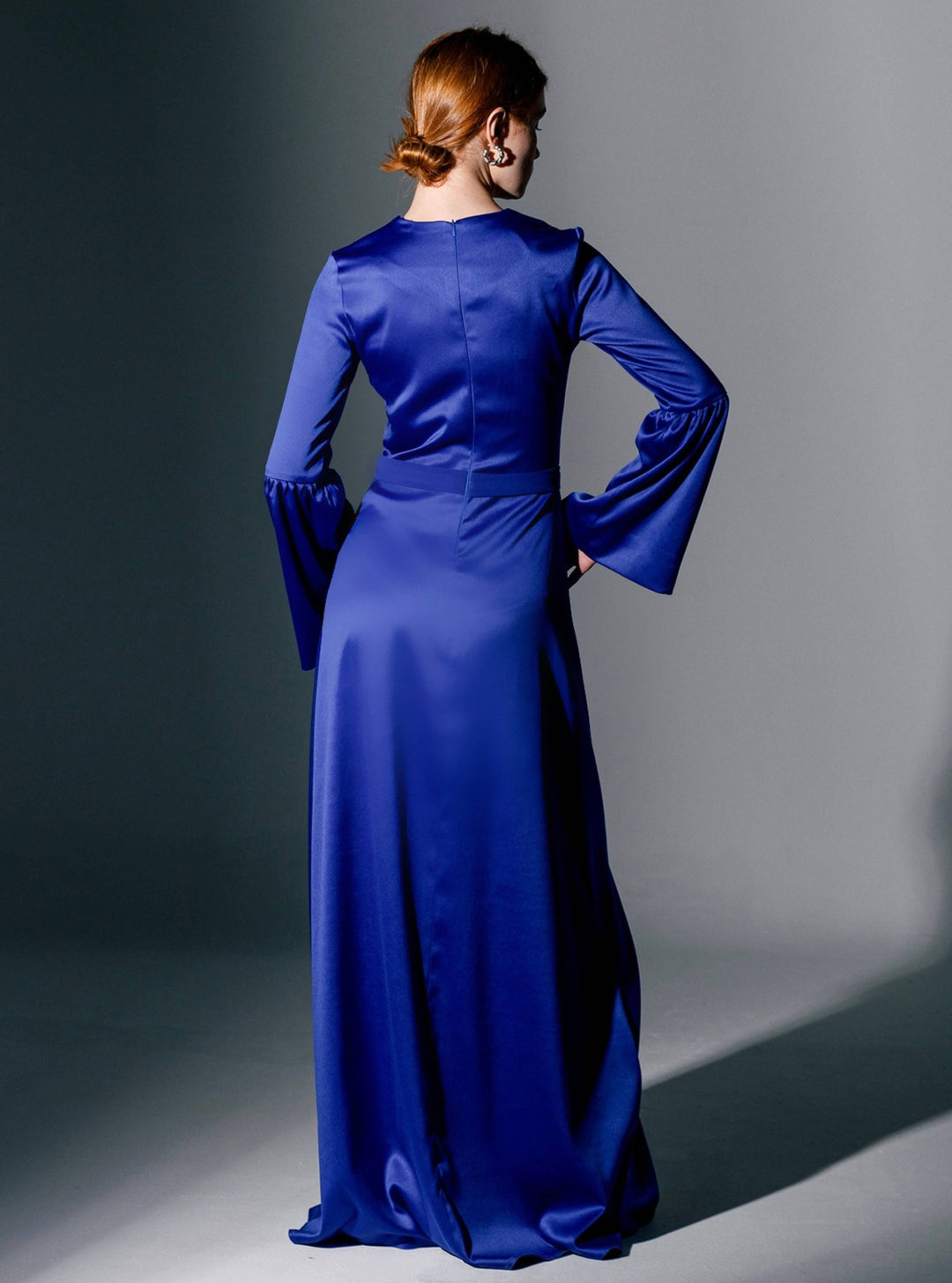 فستان حريري