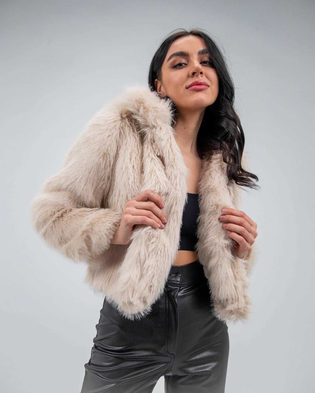 FAUX FUR JACKET