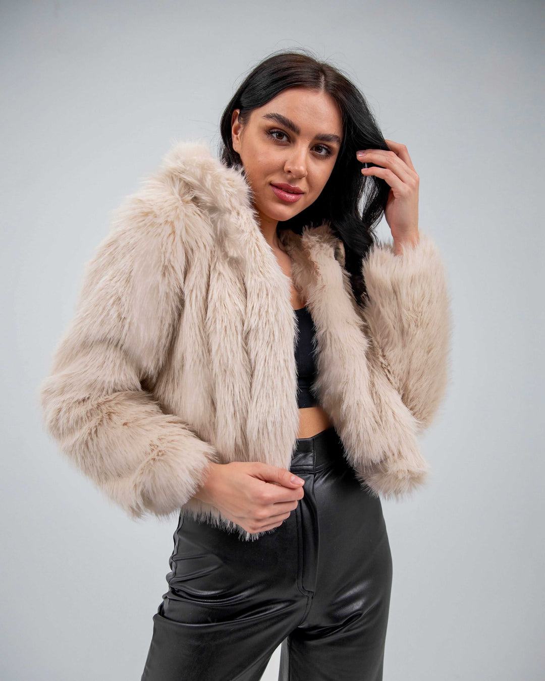 FAUX FUR JACKET