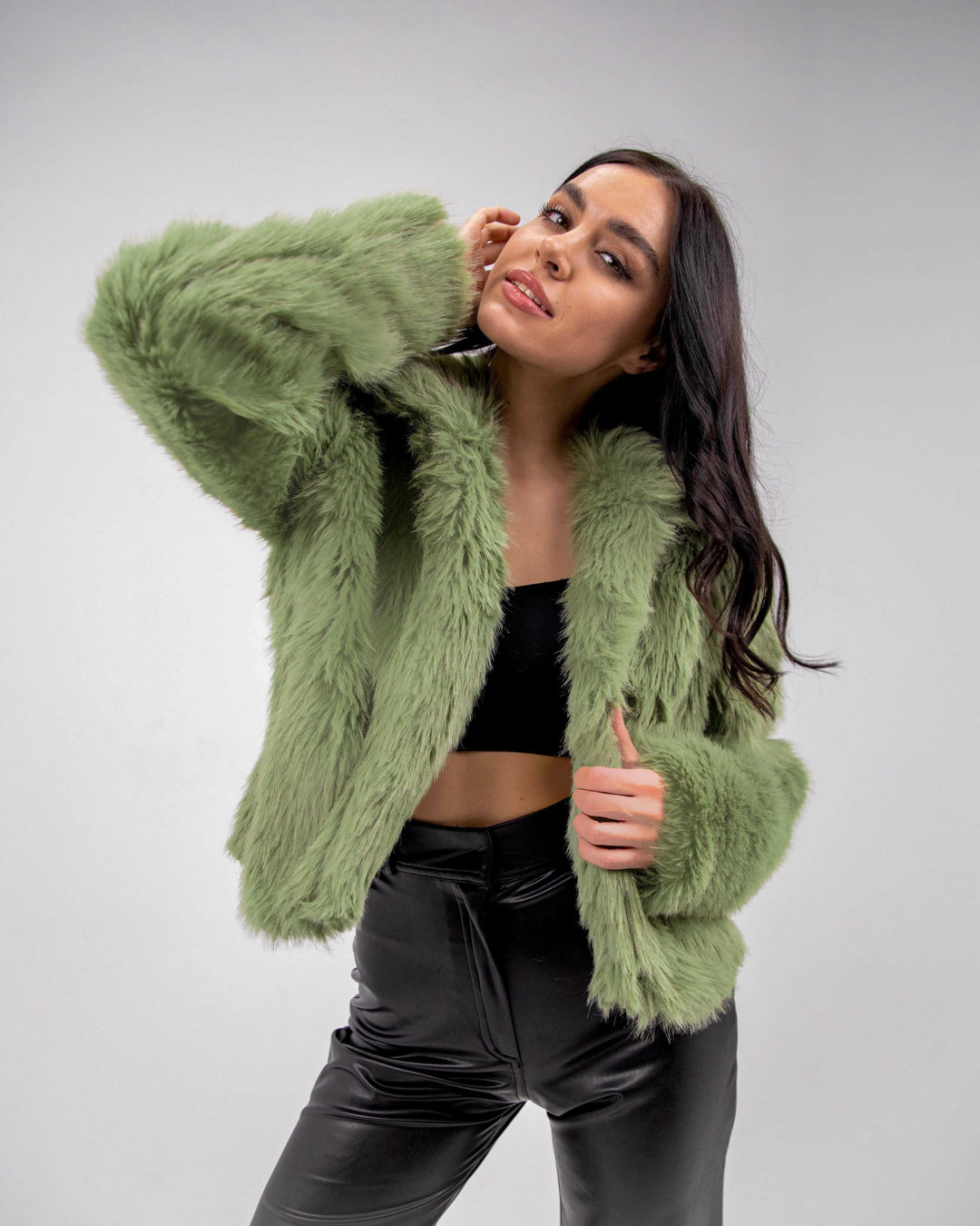FAUX FUR JACKET