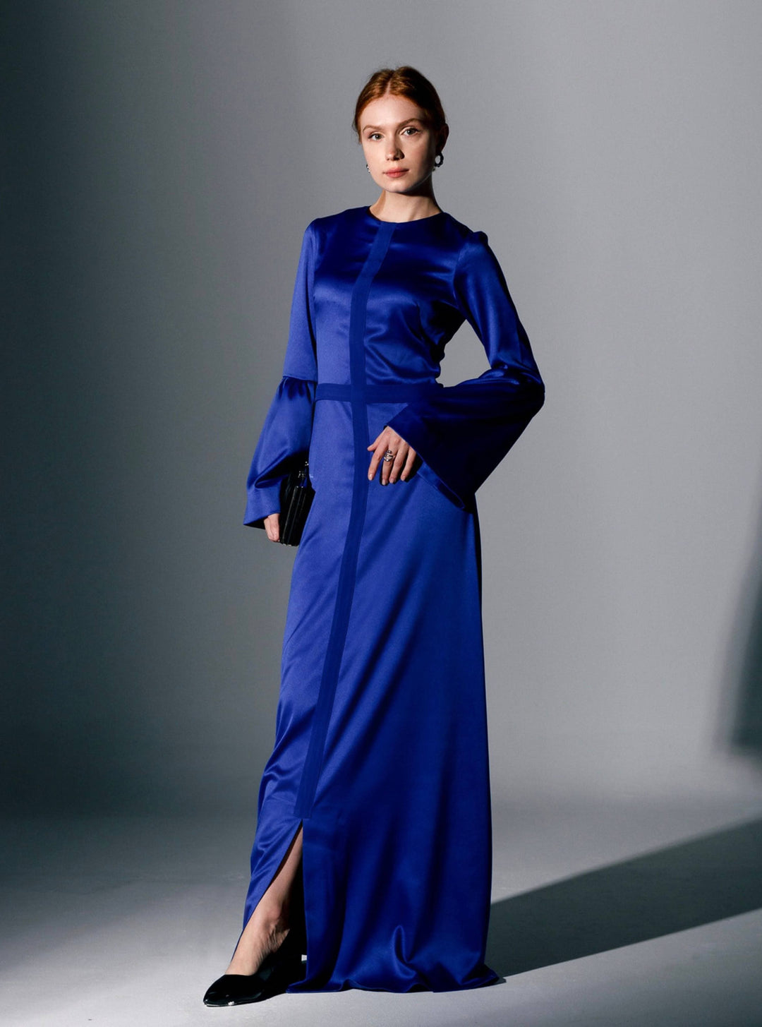 فستان حريري