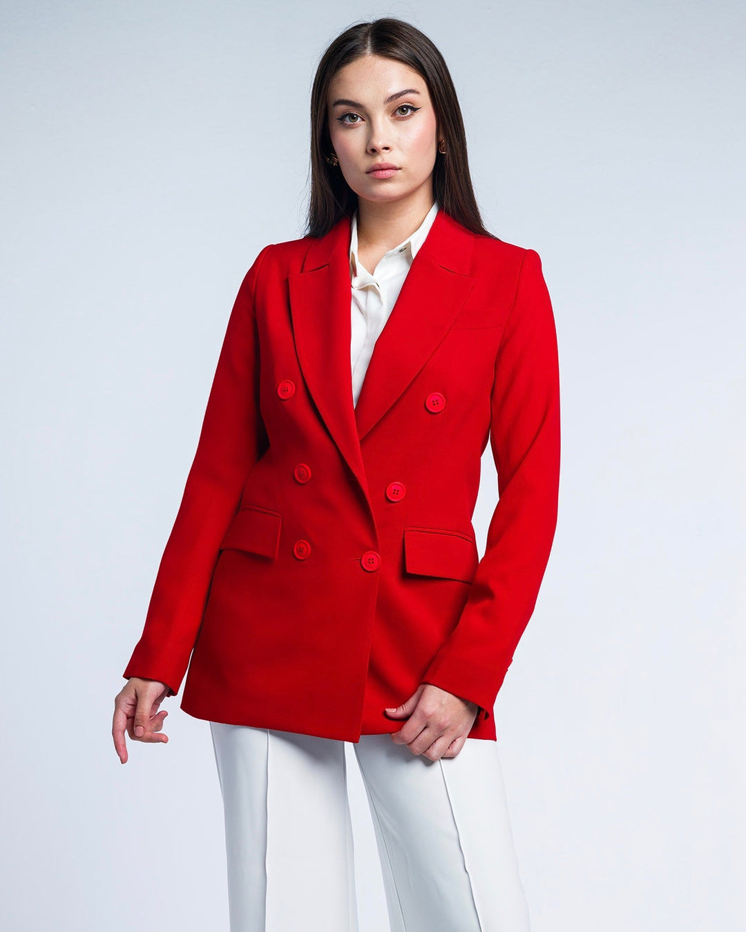 بليزر مزدوج الصدر