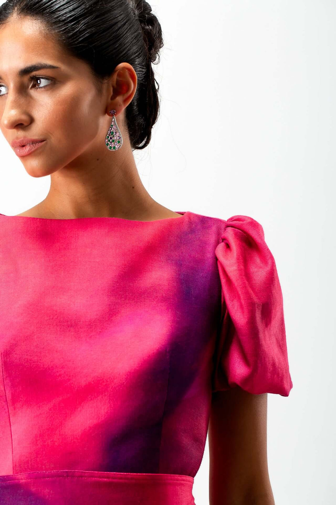 بلوزة حرير غير تقليدية