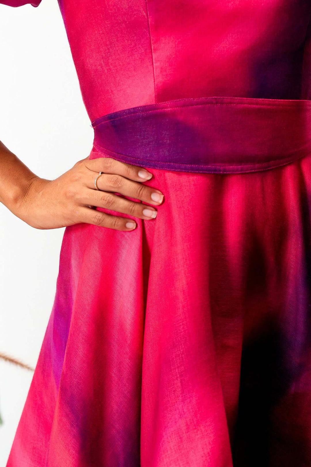 بلوزة حرير غير تقليدية