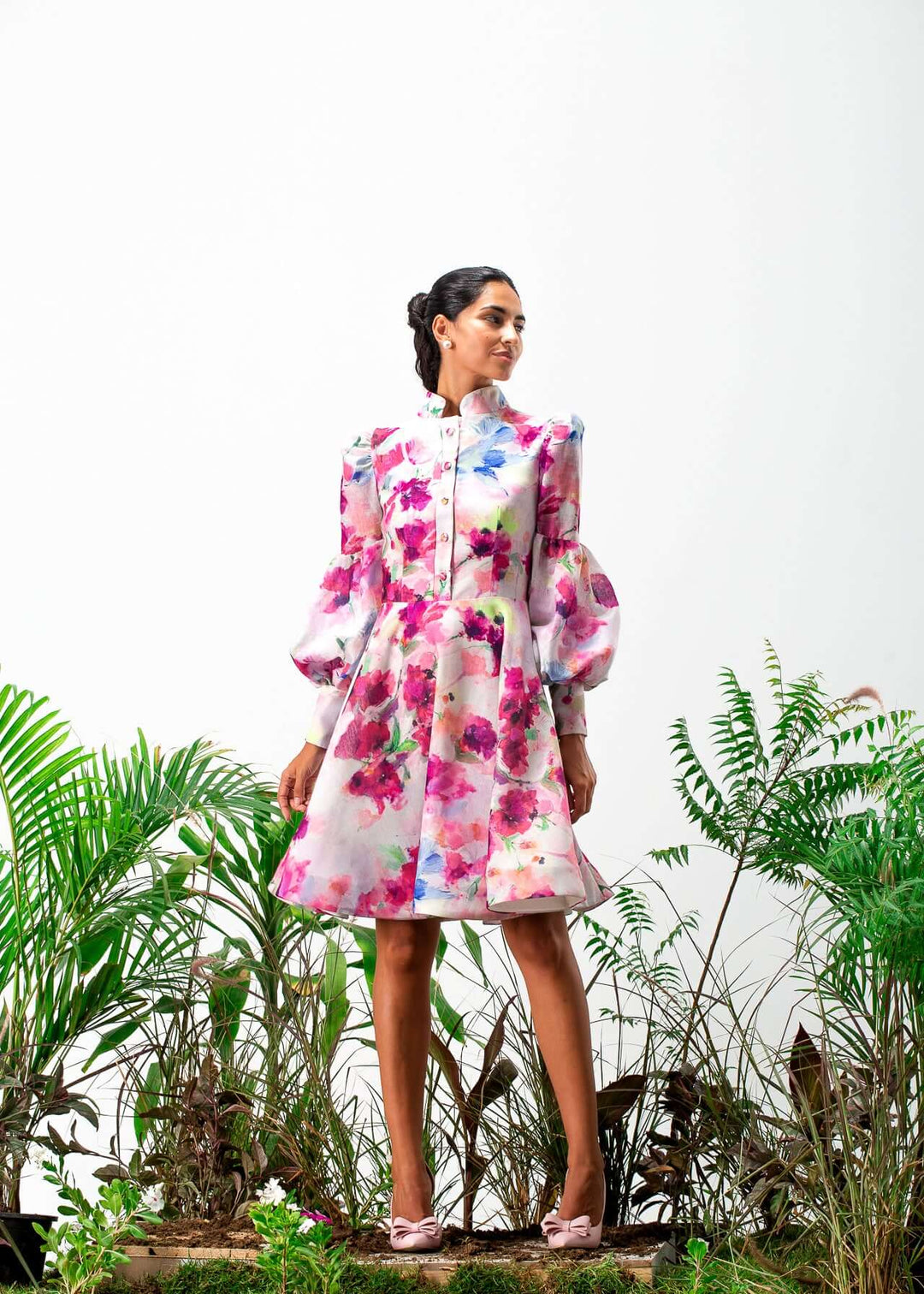 Liora long sleeves Mini Dress