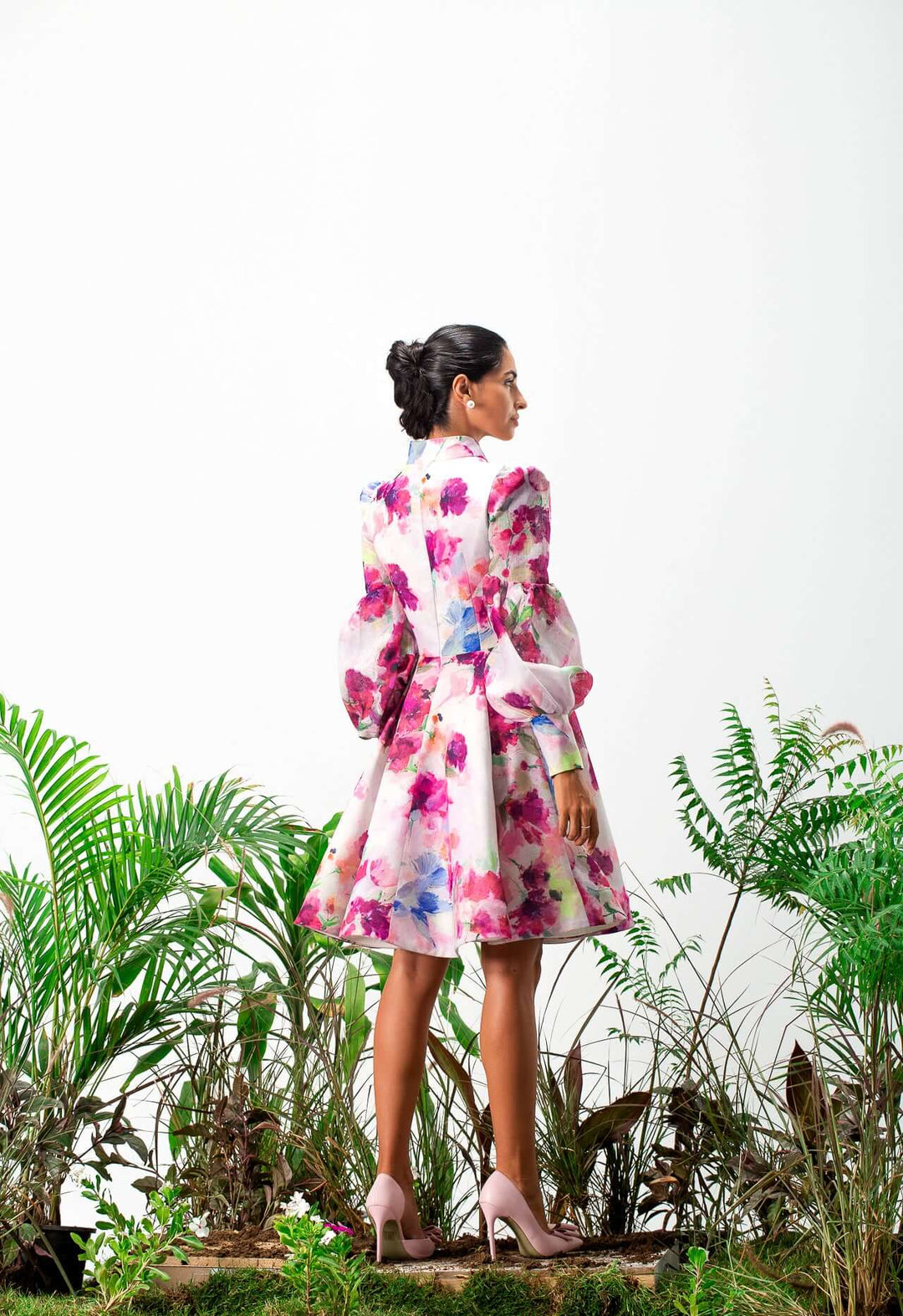 Liora long sleeves Mini Dress