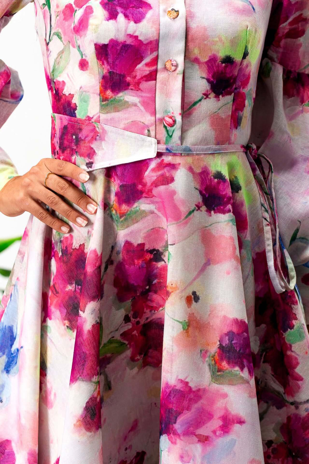 Liora long sleeves Mini Dress