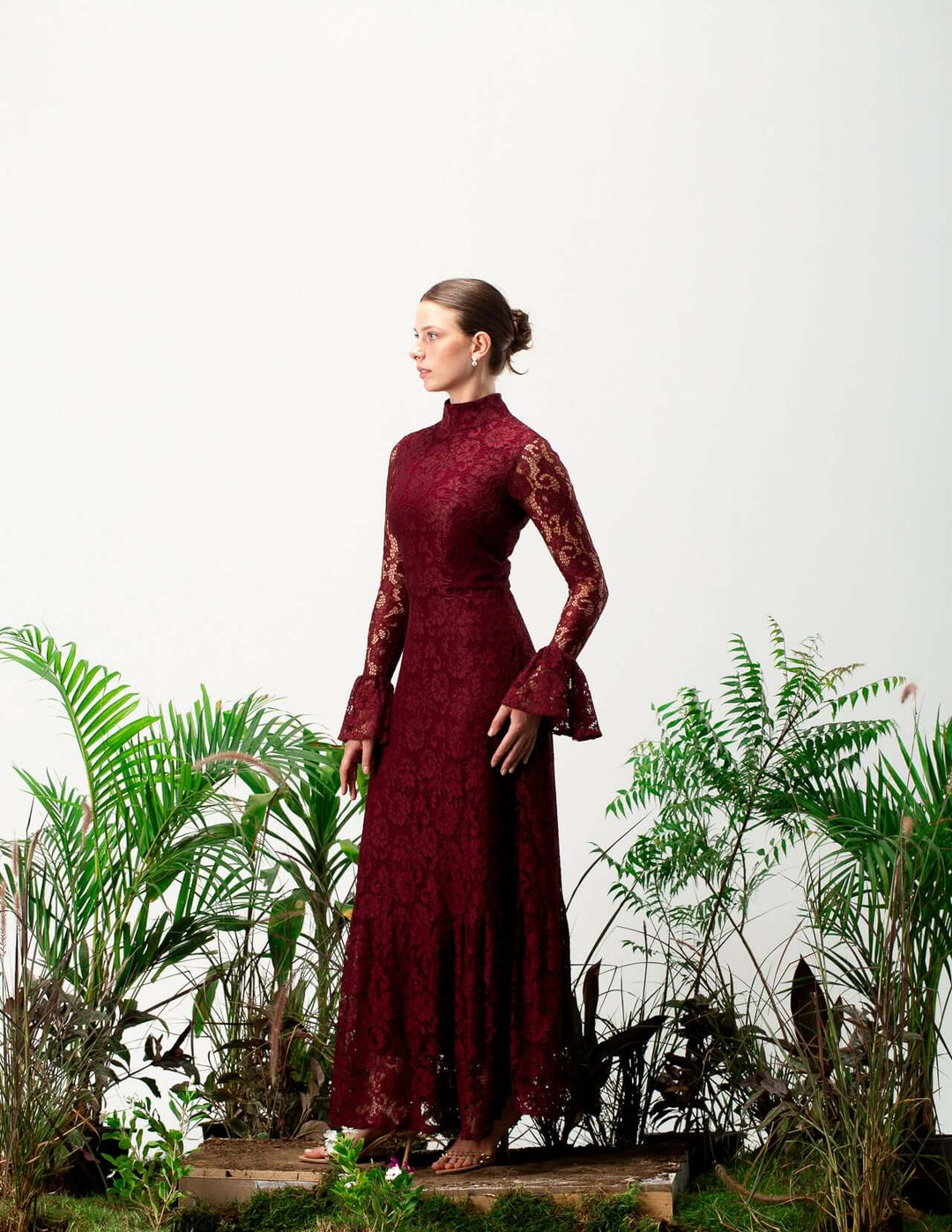 Isolde long sleeves Dress