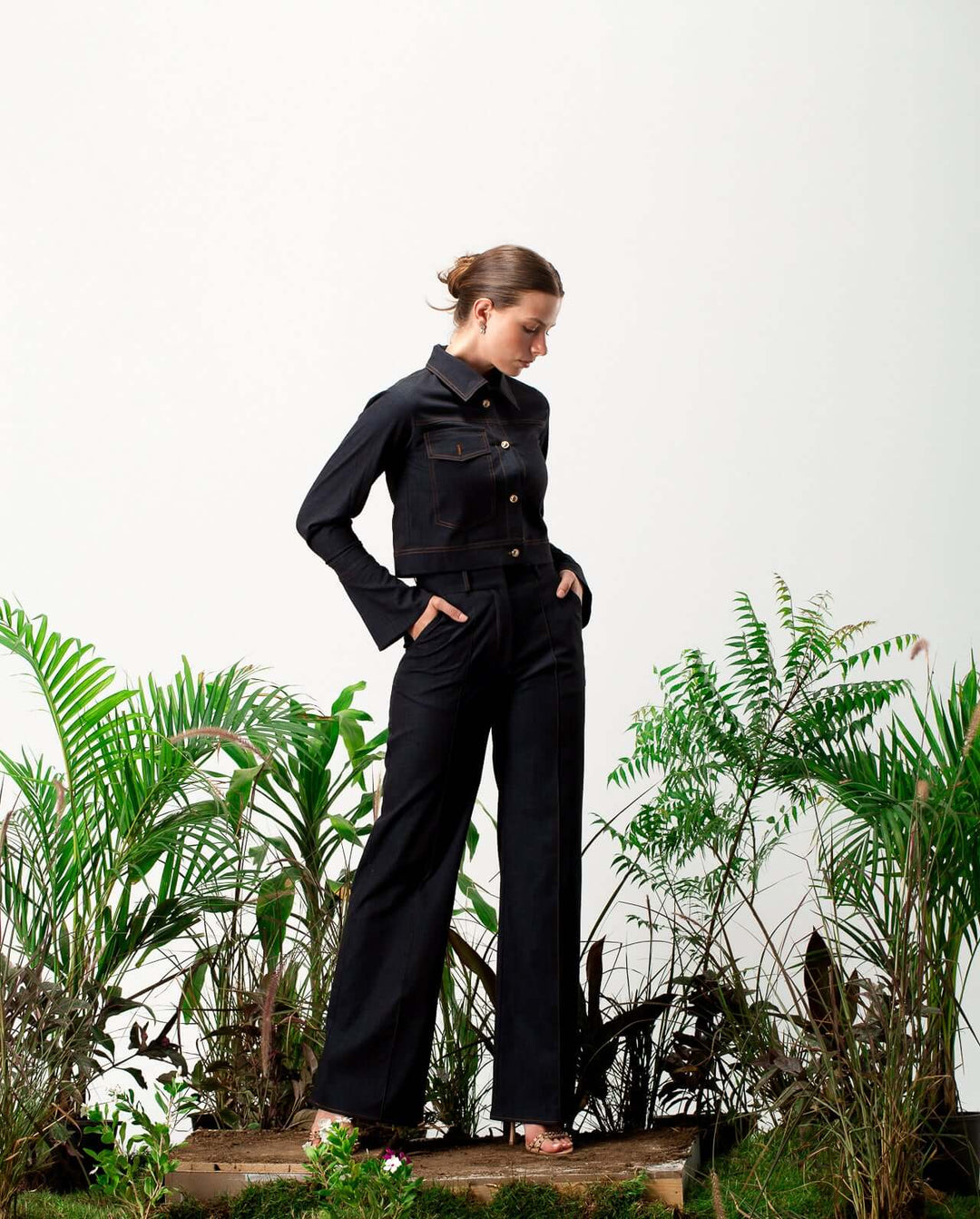 بلوزة حرير غير تقليدية