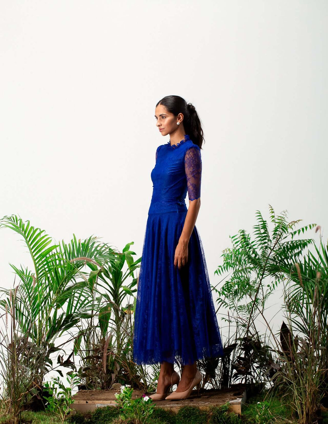 بلوزة حرير غير تقليدية