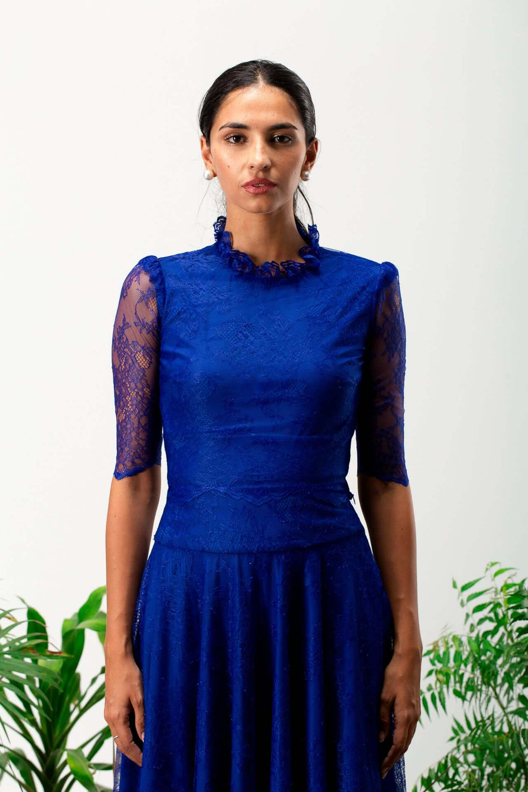 بلوزة حرير غير تقليدية