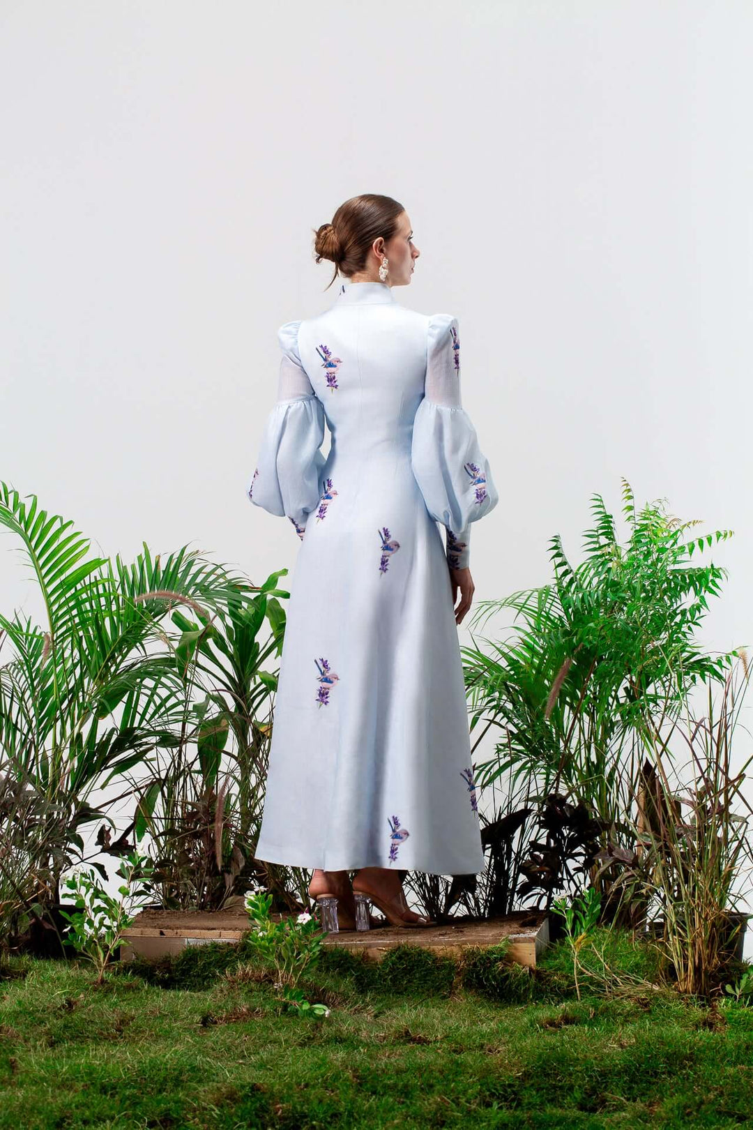 Ralina long sleeves maxi dress