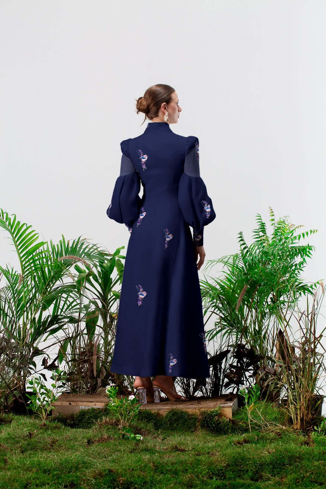 Ralina long sleeves maxi dress