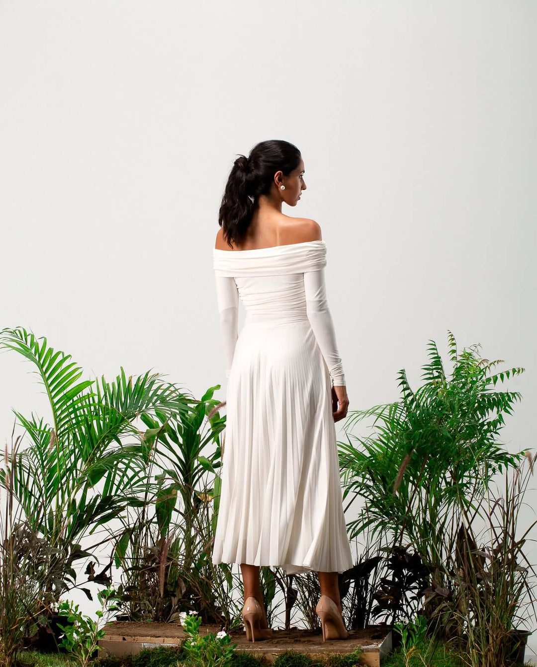 بلوزة حرير غير تقليدية