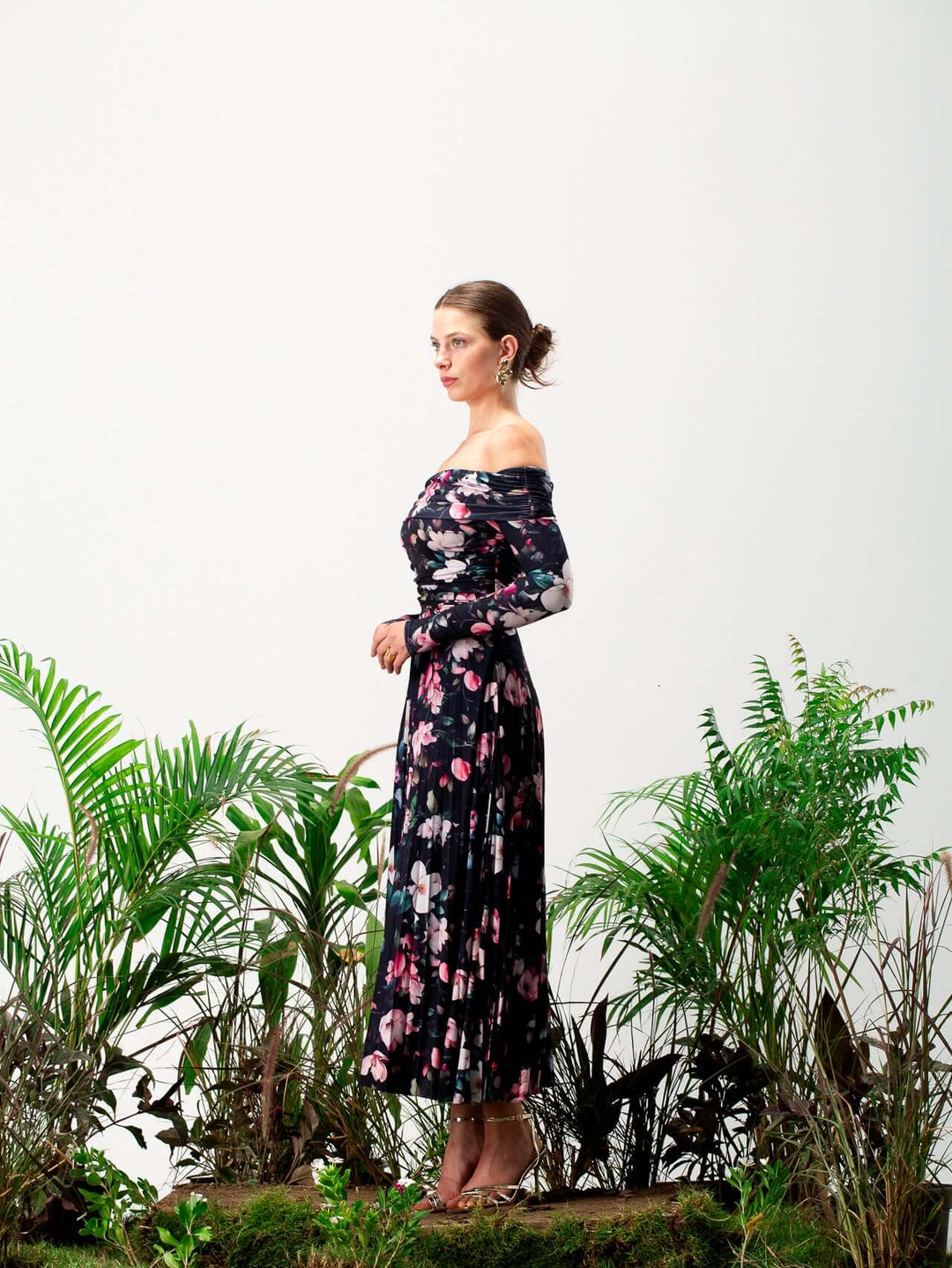 Meliora Long-Sleeve Maxi Dress