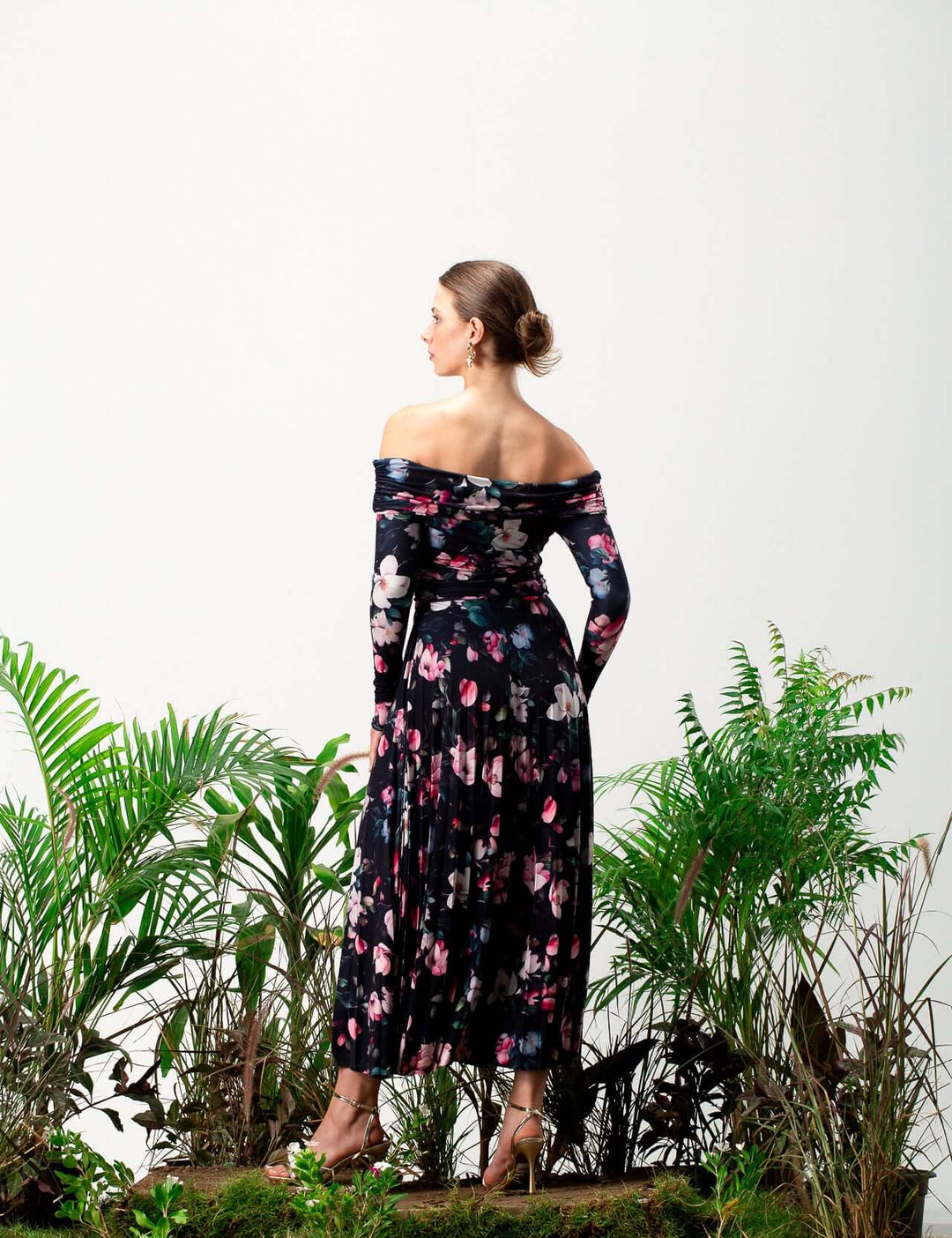 Meliora Long-Sleeve Maxi Dress