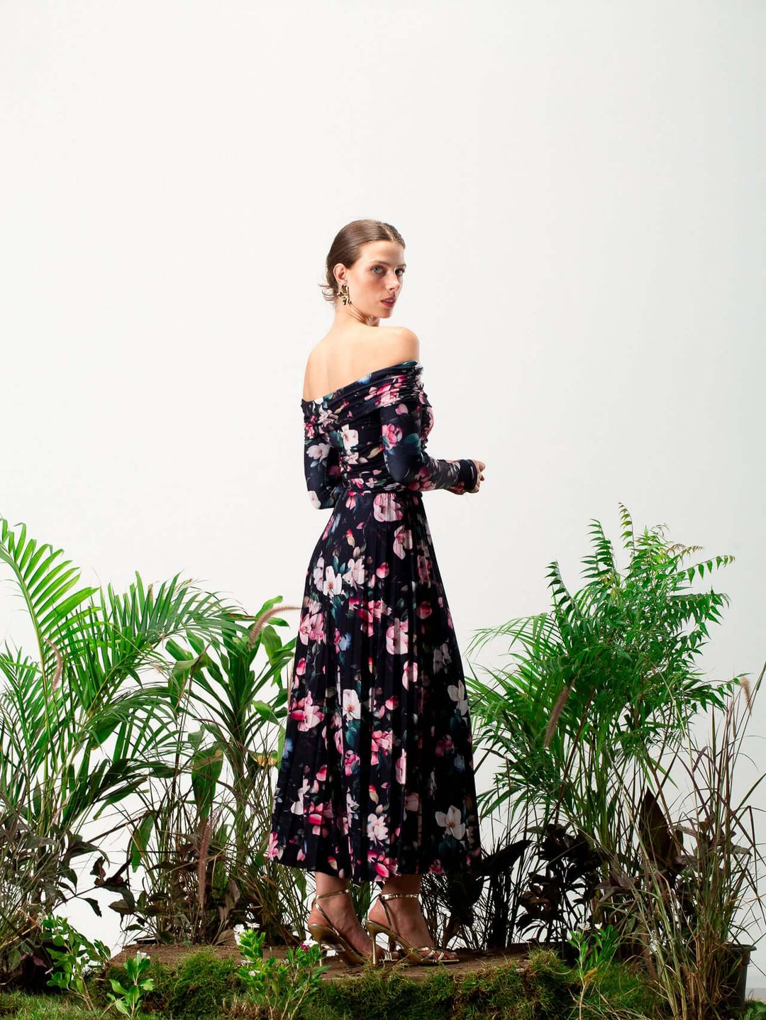 Meliora Long-Sleeve Maxi Dress