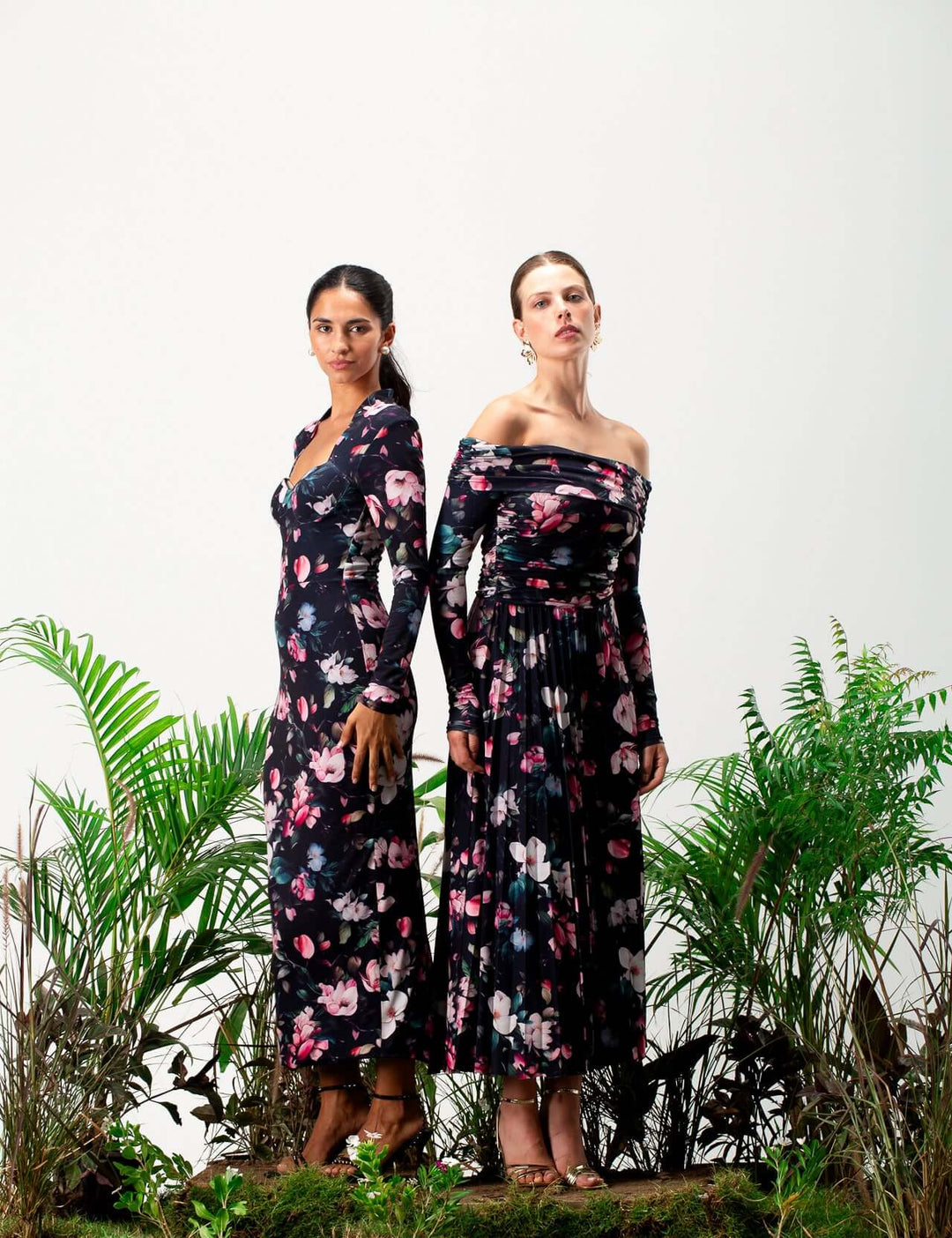 Meliora Long-Sleeve Maxi Dress