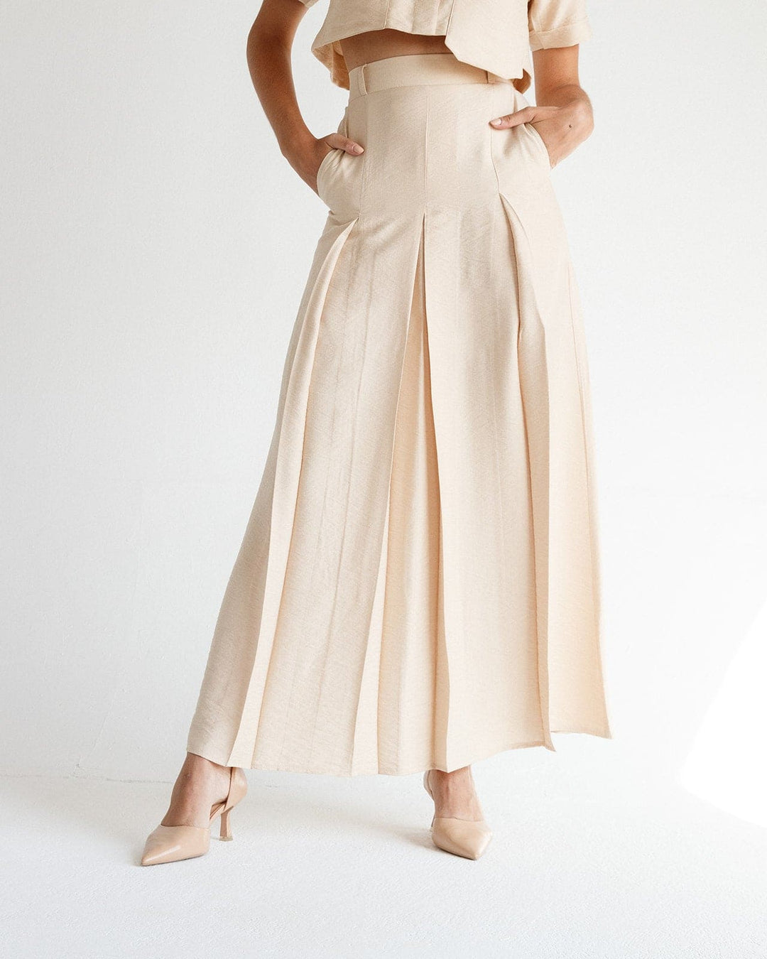 LINEN SKIRT