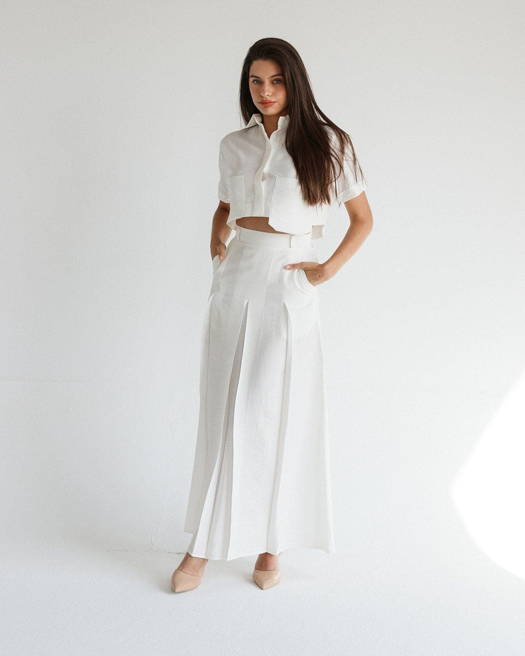 LINEN SKIRT