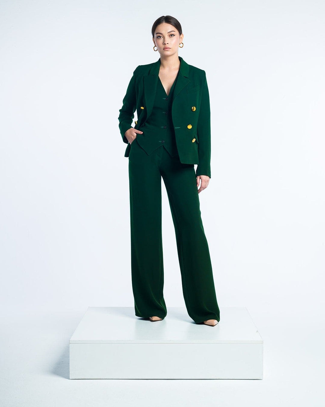 بليزر مزدوج الصدر