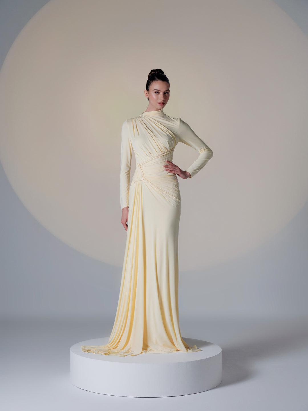 long sleeve maxi dress for wedding