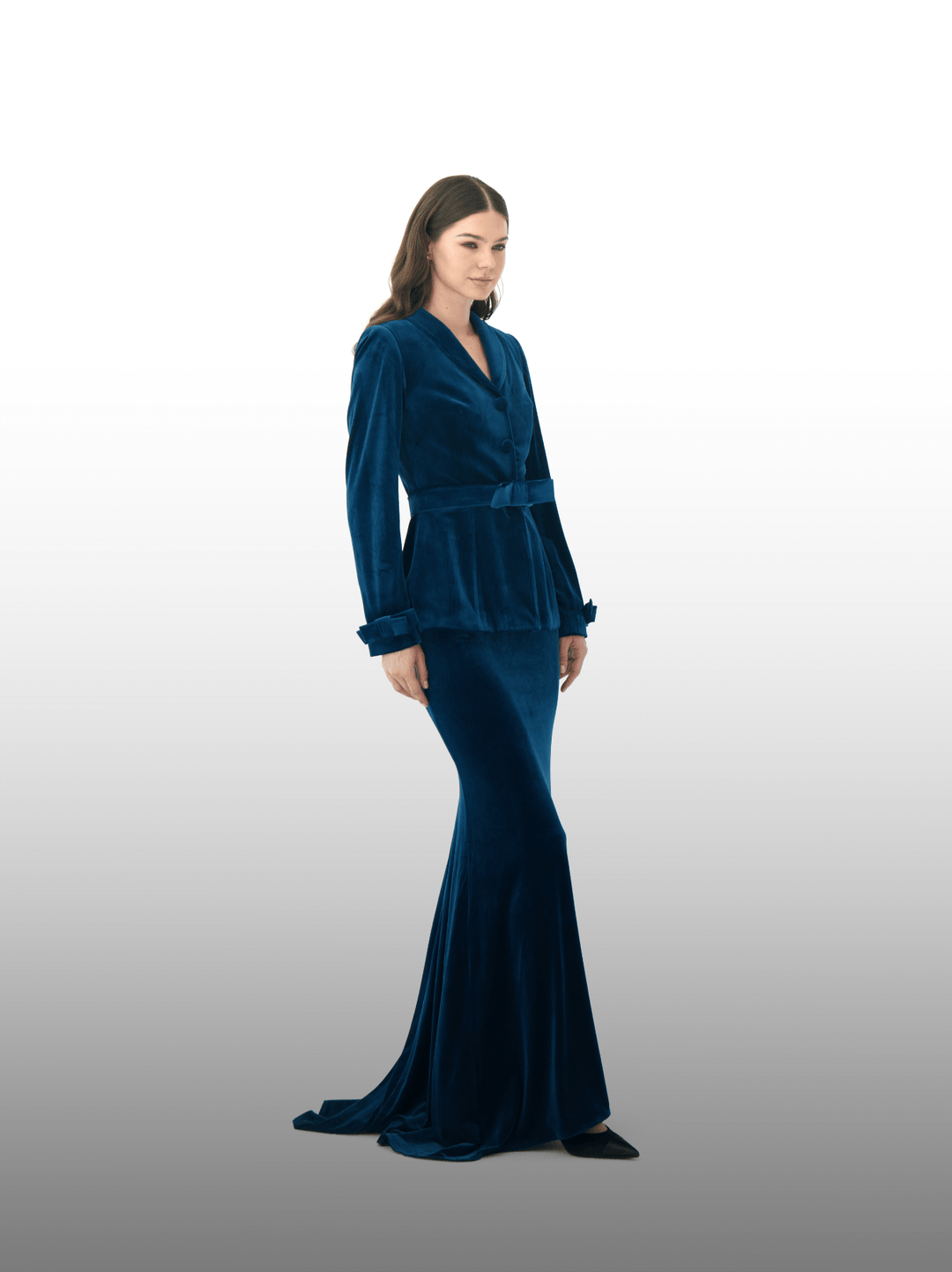 Twilight Velvet blazer skirt