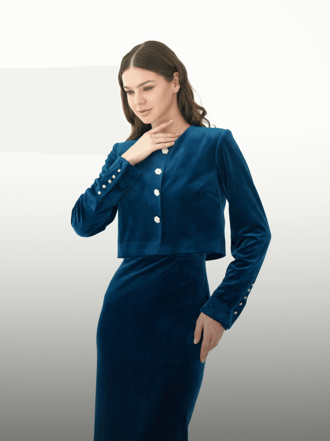 بليزر مخملي