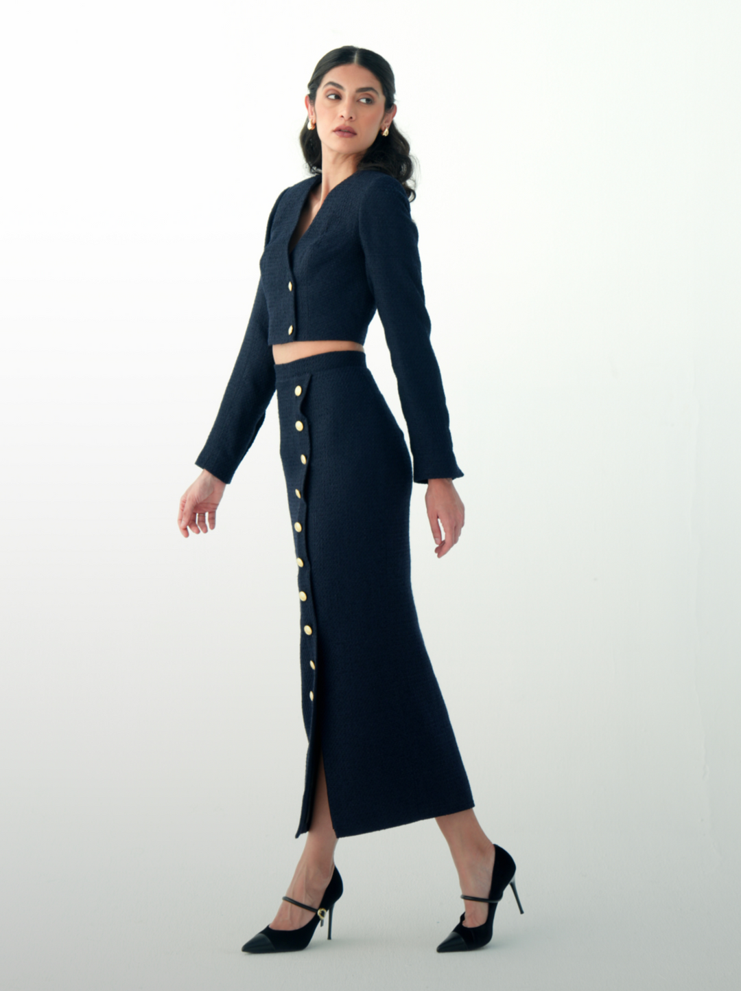 Starry Night Tweed Suit