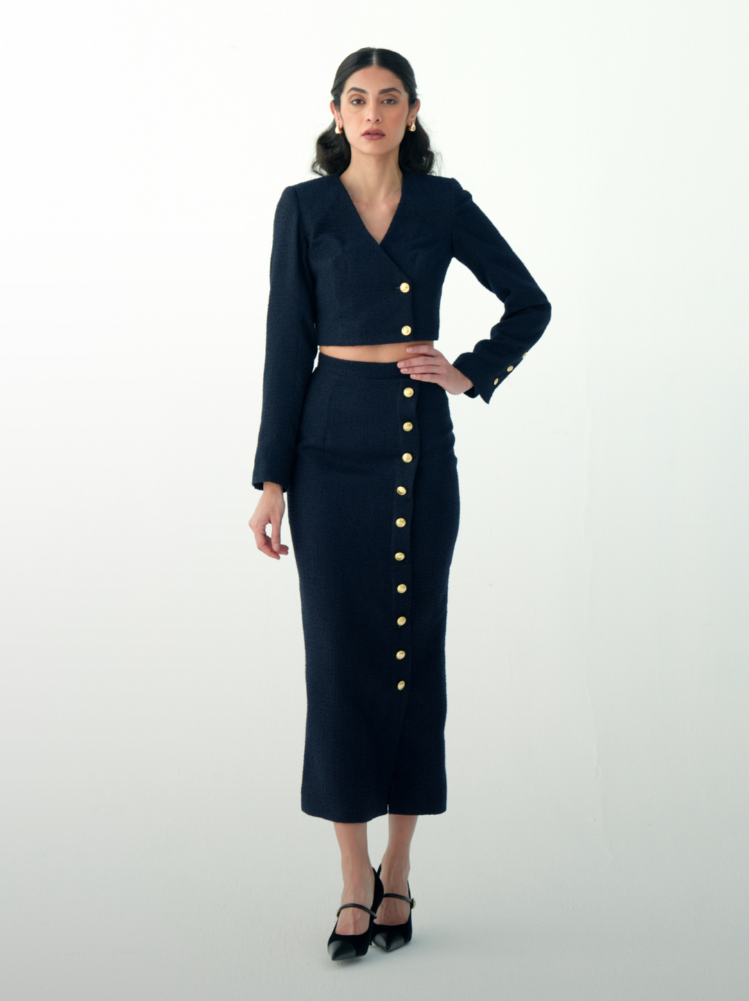 Starry Night Tweed Suit