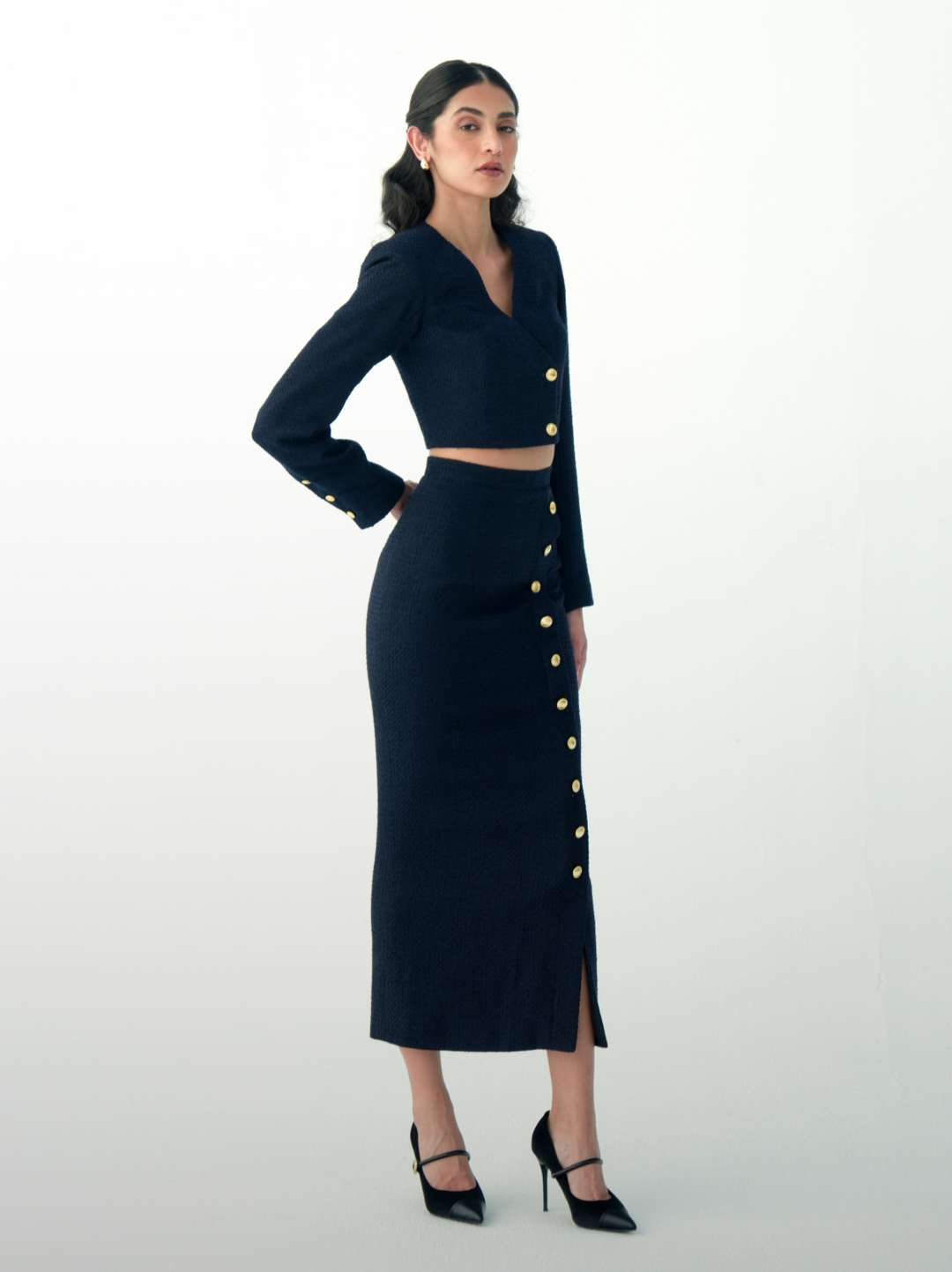 Starry Night Tweed Suit