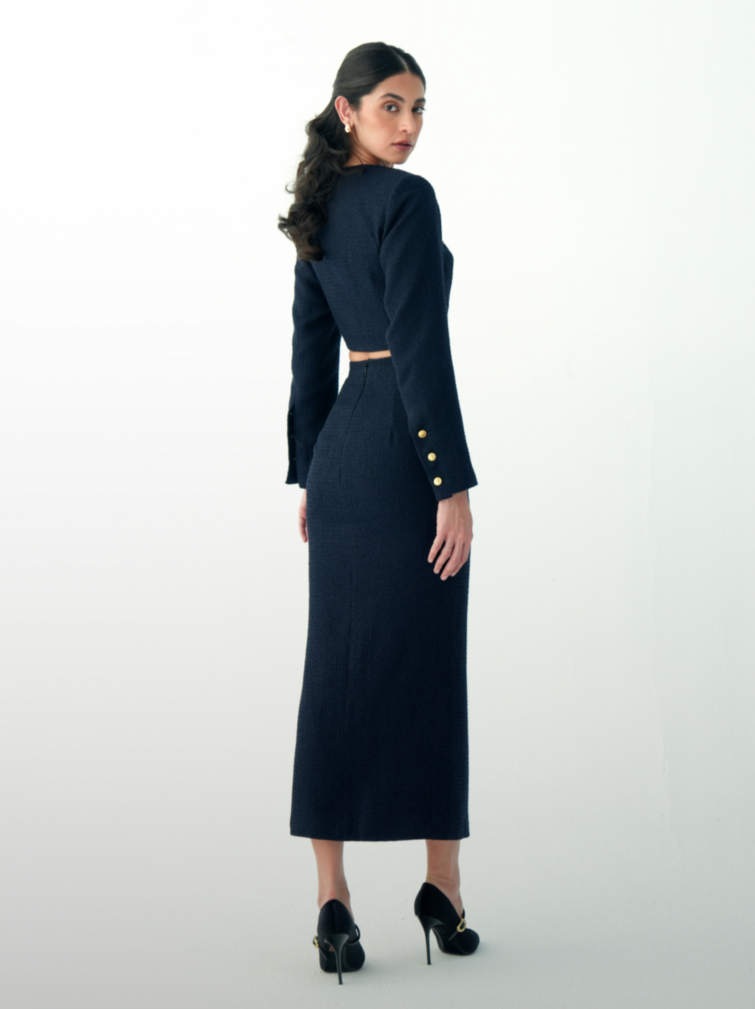 Starry Night Tweed Suit