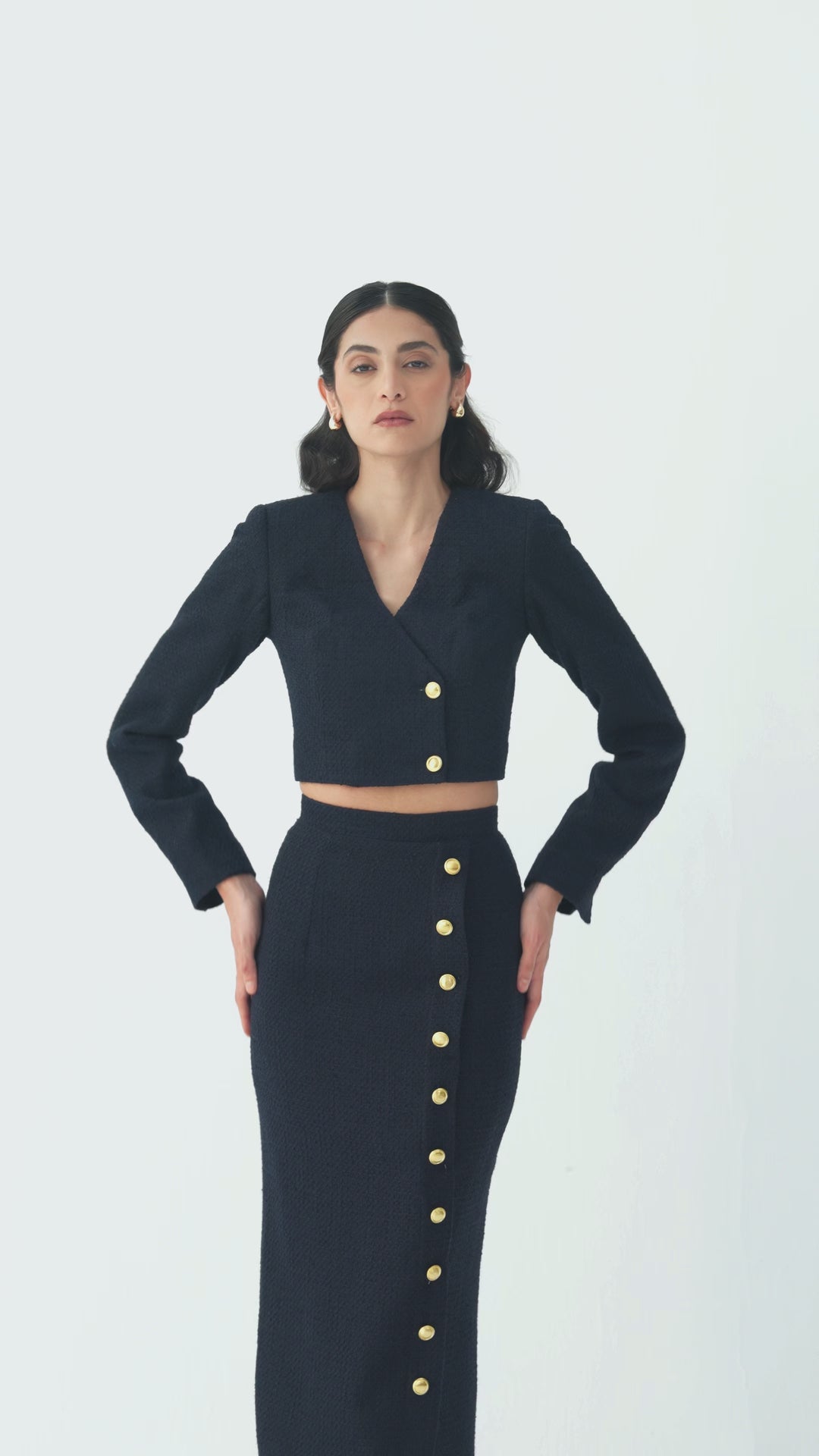 Starry Night Tweed Suit